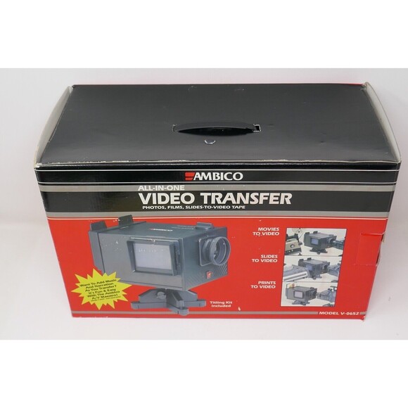 AMBICO All-in-One Video Transfer Photos Films Slides to Video Model V-0652 - Picture 8 of 15
